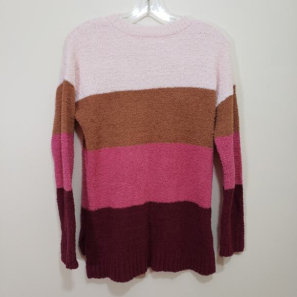 Maurices NWOT super soft chenille striped crewneck sweater woman's size XS - Picture 6 of 7